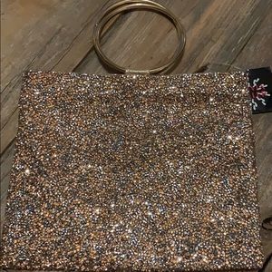 Sparkly evening bag
